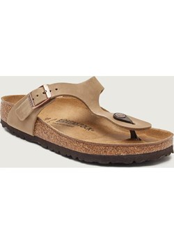 Birkenstock Skórzane japonki Gizeh LEOI | regular fit ze sklepu Gomez Fashion Store w kategorii Klapki damskie - zdjęcie 187818294