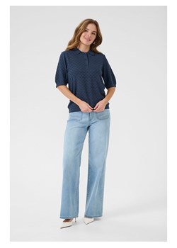 Kaffe Koszulka polo w kolorze granatowym ze sklepu Limango Polska w kategorii Bluzki damskie - zdjęcie 187819404