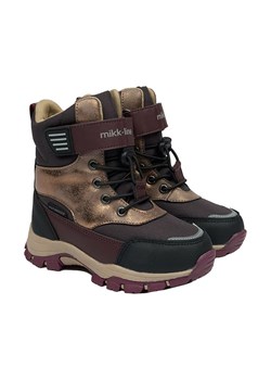 mikk-line Botki zimowe w kolorze złoto-bordowym ze sklepu Limango Polska w kategorii Buty zimowe dziecięce - zdjęcie 187819550