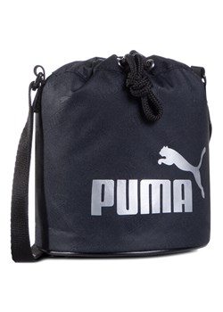 Torebka Puma Small Bucket Bag 7738801 Czarny ze sklepu eobuwie.pl w kategorii Torebki worki - zdjęcie 187819663