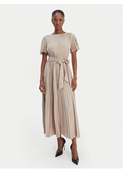 Joseph Ribkoff Sukienka koktajlowa 261752 Beżowy Regular Fit ze sklepu MODIVO w kategorii Sukienki - zdjęcie 187819890