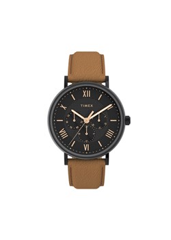 Timex Zegarek Dress Southview TW2V91600 Brązowy ze sklepu MODIVO w kategorii Zegarki - zdjęcie 187819912