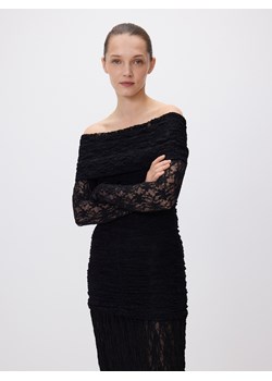 Reserved - Strukturalna sukienka maxi - czarny ze sklepu Reserved w kategorii Sukienki - zdjęcie 187820744