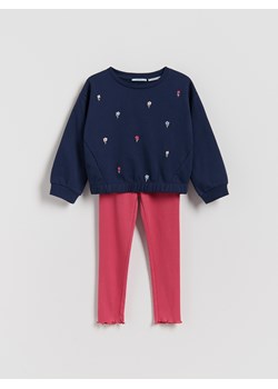 Reserved - Bawełniany komplet - wielobarwny ze sklepu Reserved w kategorii Komplety dziewczęce - zdjęcie 187821262