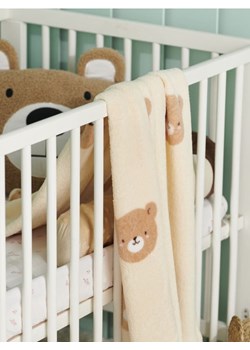 Sinsay - Koc niemowlęcy - kremowy ze sklepu Sinsay w kategorii Koce i pledy - zdjęcie 187821790