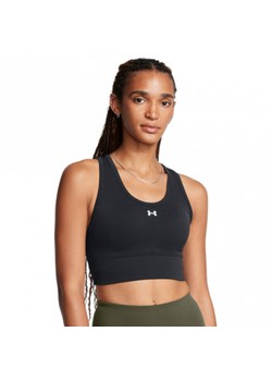 Biustonosz treningowy Under Armour Vanish Seamless Mid Bra - czarny ze sklepu Sportstylestory.com w kategorii Biustonosze - zdjęcie 187821861