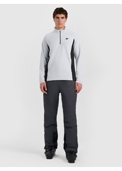 Męska bielizna termiczna polarowa (góra) 4F 4FWAW25UFLEM066 - szara ze sklepu Sportstylestory.com w kategorii Bielizna termoaktywna męska - zdjęcie 187821910