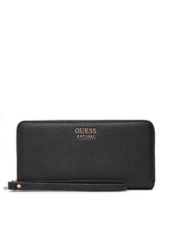 Portfel Guess Brenton Slg SWPG96 48146 Czarny ze sklepu eobuwie.pl w kategorii Portfele damskie - zdjęcie 187822193