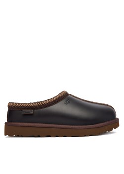 Kapcie Ugg M Tasman Lthr Regen 1170292 Brązowy ze sklepu eobuwie.pl w kategorii Kapcie męskie - zdjęcie 187822194