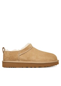 Śniegowce Ugg W Classic Micro 1173891 Beżowy ze sklepu eobuwie.pl w kategorii Śniegowce damskie - zdjęcie 187822244