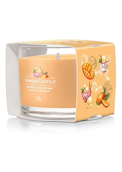 Yankee Candle Świeca zapachowa &quot;Mango Ice Cream&quot; - 37 g ze sklepu Limango Polska w kategorii Świece i dyfuzory - zdjęcie 187823490