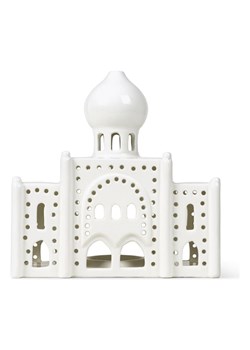 Kähler Lampion &quot;Urbania Tivoli&quot; w kolorze białym - wys. 17 cm ze sklepu Limango Polska w kategorii Świeczniki - zdjęcie 187823510