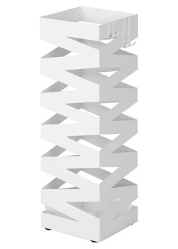 Songmics Stojak w kolorze białym na parasole - 15,5 x 49 x 15,5 cm ze sklepu Limango Polska w kategorii Akcesoria i przechowywanie - zdjęcie 187823531