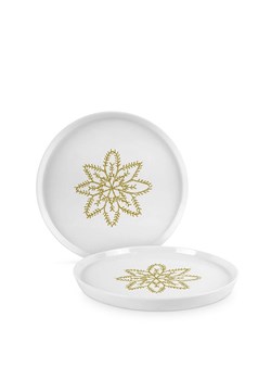 ppd Talerz deserowy &quot;Atelier Cristal&quot; w kolorze złoto-białym - Ø 15 cm ze sklepu Limango Polska w kategorii Naczynia - zdjęcie 187823542