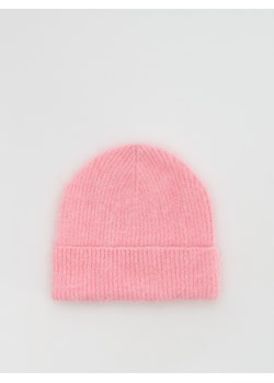 Reserved - Czapka beanie - pastelowy róż ze sklepu Reserved w kategorii Czapki zimowe damskie - zdjęcie 187823993
