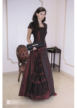 Sukienka FSU085 BORDOWY ze sklepu fokus.pl w kategorii Sukienki - zdjęcie 187824380