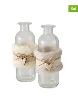 Boltze Wazony (2 szt.) &quot;Lanja&quot; - wys. 16 cm ze sklepu Limango Polska w kategorii Wazony - zdjęcie 187825503