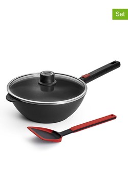 Woll 3-częściowy zestaw w kolorze czarnym - Ø 24 cm ze sklepu Limango Polska w kategorii Garnki - zdjęcie 187826000