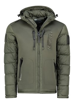 Geographical Norway Kurtka puchowa &quot;Beachwood&quot; w kolorze khaki ze sklepu Limango Polska w kategorii Kurtki męskie - zdjęcie 187826281