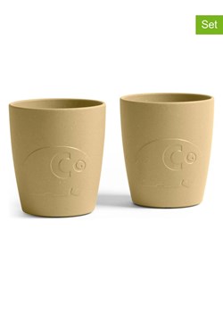 Sebra Kubki (2 szt.) &quot;Mums&quot; w kolorze żółtym - 4 m+ ze sklepu Limango Polska w kategorii Kubki - zdjęcie 187826463