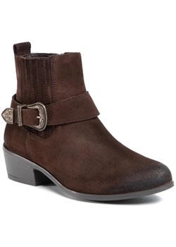 Botki Lasocki T70-04 Brązowy ze sklepu eobuwie.pl w kategorii Botki - zdjęcie 187826931