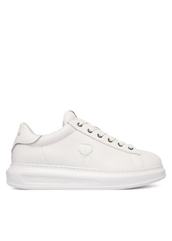 Sneakersy KARL LAGERFELD Kapri KL52570N Biały ze sklepu eobuwie.pl w kategorii Buty sportowe męskie - zdjęcie 187826942