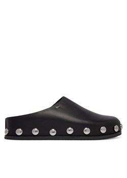 Klapki MICHAEL Michael Kors Hensley Mule 40R6HLFP1L Czarny ze sklepu eobuwie.pl w kategorii Klapki damskie - zdjęcie 187826954