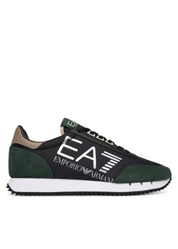 Sneakersy EA7 Emporio Armani 7X000541 AF18609 MZ578 Zielony ze sklepu eobuwie.pl w kategorii Buty sportowe męskie - zdjęcie 187827001