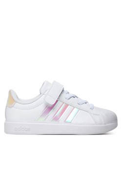 adidas Sneakersy Streettalk JQ1807 Biały ze sklepu MODIVO w kategorii Buty sportowe dziecięce - zdjęcie 187828043