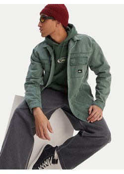 Quiksilver Koszula jeansowa Mohab Washed Twill EQYWT04654 Zielony Oversize ze sklepu MODIVO w kategorii Koszule męskie - zdjęcie 187828121