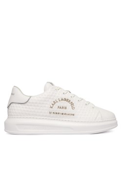 KARL LAGERFELD Sneakersy Kapri KL52536K Biały ze sklepu MODIVO w kategorii Buty sportowe męskie - zdjęcie 187828122