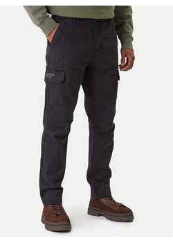 Aeronautica Militare Spodnie materiałowe 252PA1633UCT03399 Granatowy Tapered Fit ze sklepu MODIVO w kategorii Spodnie męskie - zdjęcie 187828162