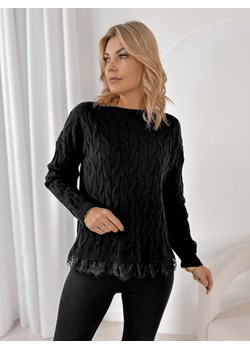 sweter moritz czarny one size ze sklepu UBRA w kategorii Swetry damskie - zdjęcie 187829220
