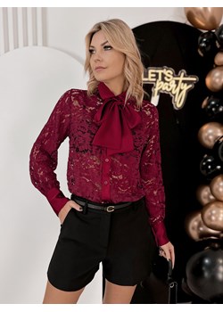 koszula chavelier bordowa one size ze sklepu UBRA w kategorii Koszule damskie - zdjęcie 187829294