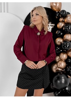 koszula maceio bordowa one size ze sklepu UBRA w kategorii Koszule damskie - zdjęcie 187829304