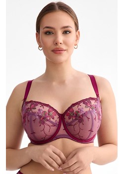 Biustonosz miękki soft plus size Karmela B171, Kolor ametyst, Rozmiar 75G, Ewa Bien ze sklepu Intymna w kategorii Biustonosze - zdjęcie 187829561