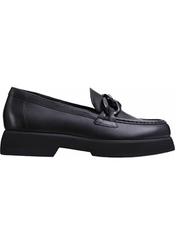 Högl Skórzane mokasyny &quot;Stacy&quot; w kolorze czarnym ze sklepu Limango Polska w kategorii Mokasyny damskie - zdjęcie 187831363