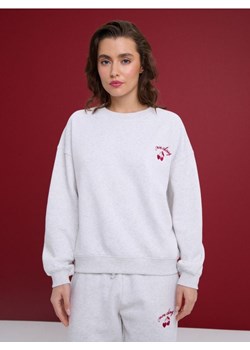 Sinsay - Bluza crewneck z haftem - Inny ze sklepu Sinsay w kategorii Bluzy damskie - zdjęcie 187832313