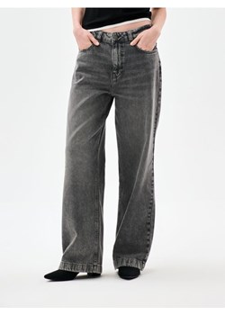 Sinsay - Jeansy baggy - szary ze sklepu Sinsay w kategorii Jeansy damskie - zdjęcie 187832331