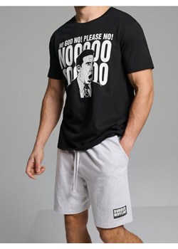 Sinsay - Bawełniana piżama dwuczęściowa z nadrukiem The Office - wielobarwny ze sklepu Sinsay w kategorii Piżamy męskie - zdjęcie 187832371