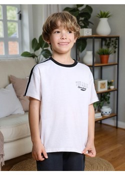 Sinsay - Koszulka z nadrukiem - biały ze sklepu Sinsay w kategorii T-shirty chłopięce - zdjęcie 187832393