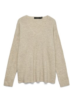 Vero Moda Sweter w kolorze beżowym ze sklepu Limango Polska w kategorii Swetry damskie - zdjęcie 187832501