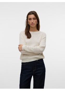 Vero Moda Sweter w kolorze kremowym ze sklepu Limango Polska w kategorii Swetry damskie - zdjęcie 187832561
