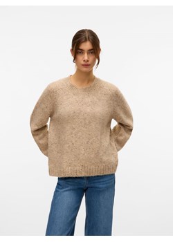 Vero Moda Sweter w kolorze beżowym ze sklepu Limango Polska w kategorii Swetry damskie - zdjęcie 187832603
