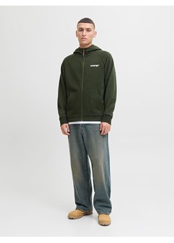 Jack &amp; Jones Bluza w kolorze khaki ze sklepu Limango Polska w kategorii Bluzy męskie - zdjęcie 187832660