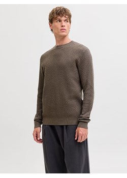 Jack &amp; Jones Sweter w kolorze jasnobrązowym ze sklepu Limango Polska w kategorii Swetry męskie - zdjęcie 187833304