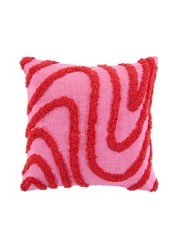 Jotex Poszewka "Kyla" w kolorze różowo-czerwonym na poduszkę ze sklepu Limango Polska w kategorii Poduszki dekoracyjne - zdjęcie 187841623