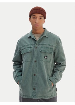 Quiksilver Koszula jeansowa Mohab Washed Twill EQYWT04654 Zielony Oversize ze sklepu MODIVO w kategorii Koszule męskie - zdjęcie 187846950