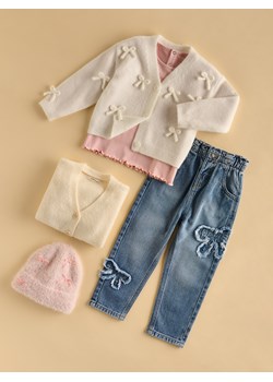 Reserved - Sweter z domieszką wełny - złamana biel ze sklepu Reserved w kategorii Swetry dziewczęce - zdjęcie 187850242