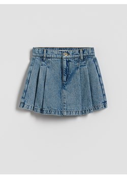 Reserved - Jeansowe spódnico-szorty - niebieski ze sklepu Reserved w kategorii Spódnice dziewczęce - zdjęcie 187850243